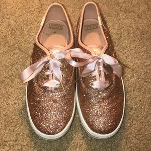 Kate Spade Rose Gold Keds